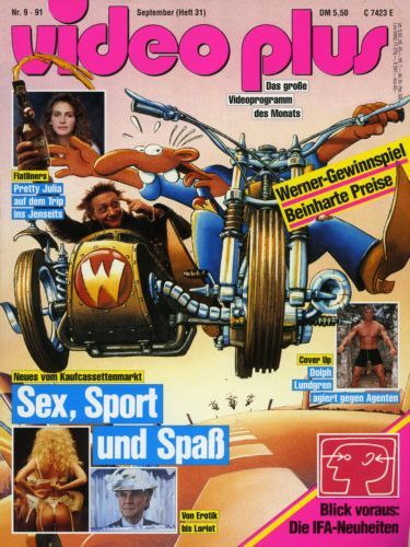 VIDEO PLUS magazine cover Issue 31 September 1991