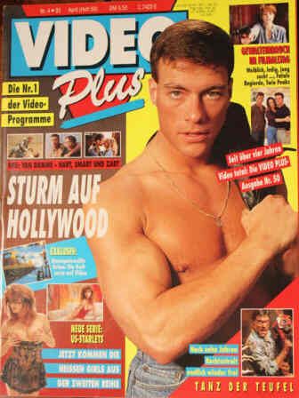 VIDEO PLUS magazine cover Issue 50 April 1993