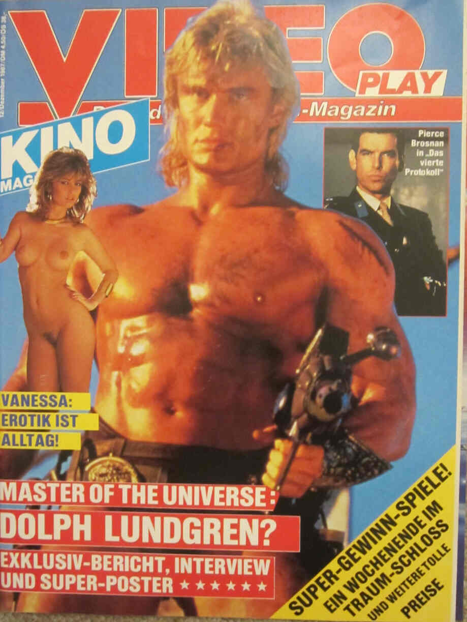 VIDEOPLAY/KINOTHEK magazine cover December 1987