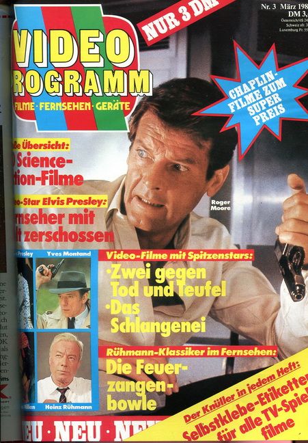 VIDEO PROGRAMM magazine cover  March 1982