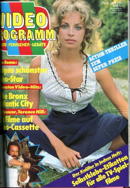VIDEO PROGRAMM magazine cover  April 1982