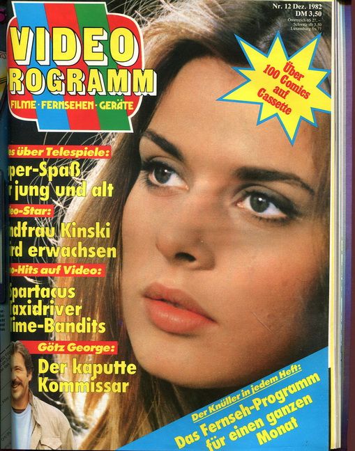 VIDEO PROGRAMM magazine cover  December 1982