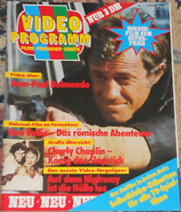 VIDEO PROGRAMM magazine cover  February 1982