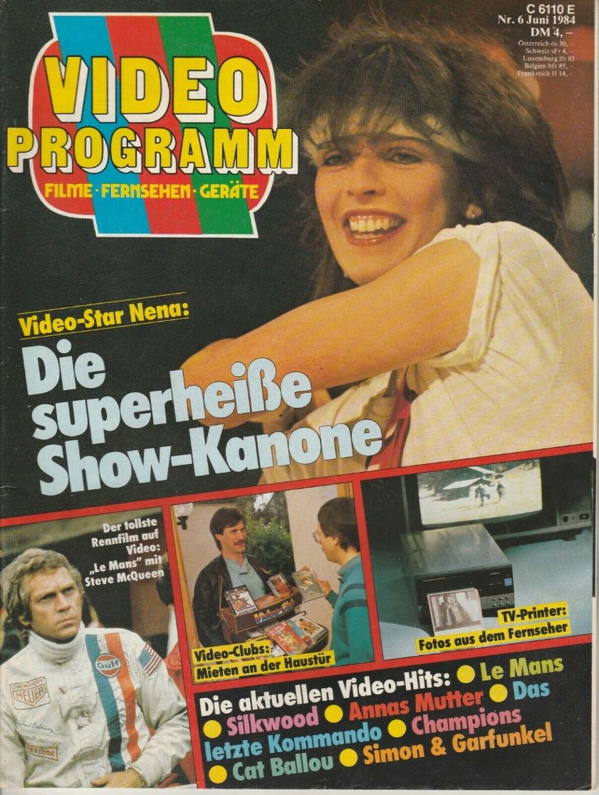 VIDEO PROGRAMM magazine cover  June 1984