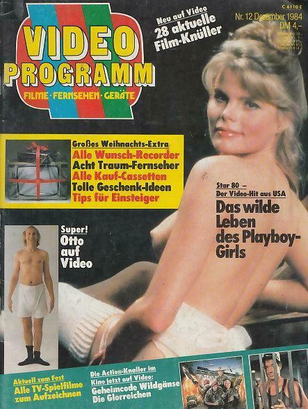 VIDEO PROGRAMM magazine cover  December 1984