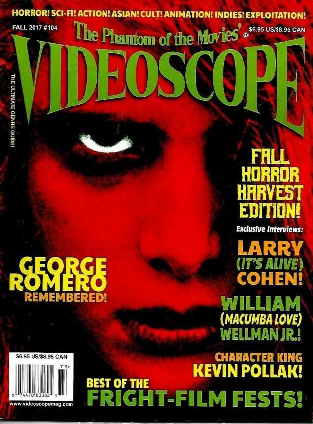 VIDEOSCOPE magazine cover Issue 104 Fall 2017