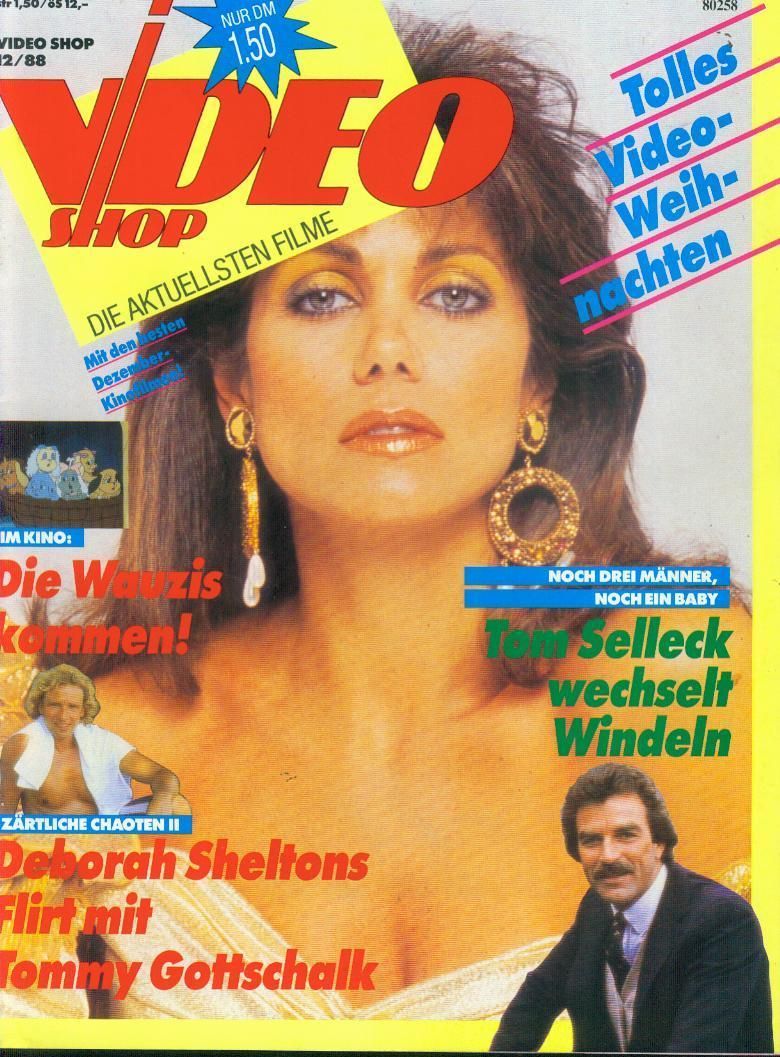 VIDEO SHOP magazine cover December 1988