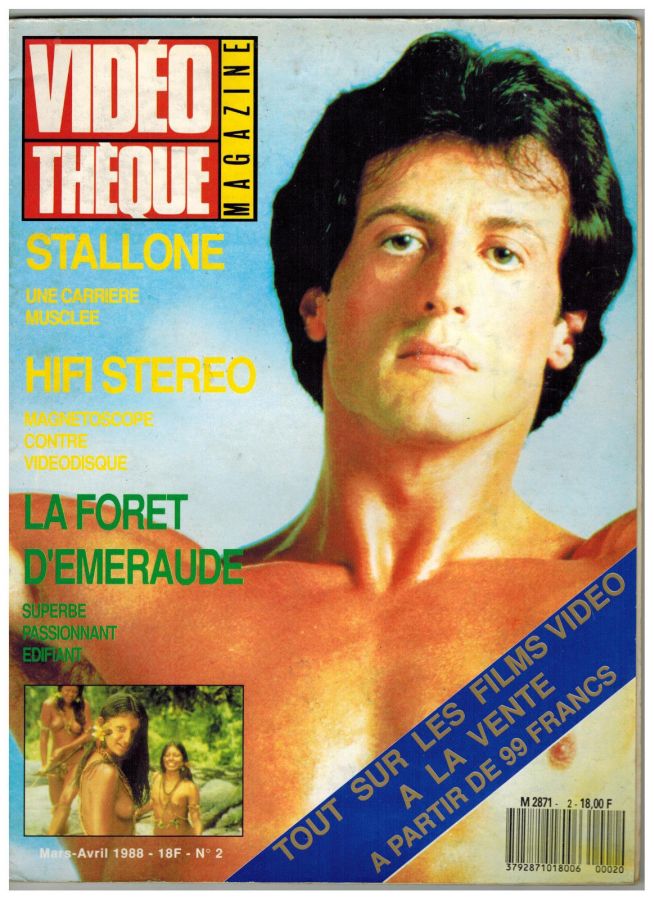 VIDEOTHEQUE magazine cover Issue 2 March 1988