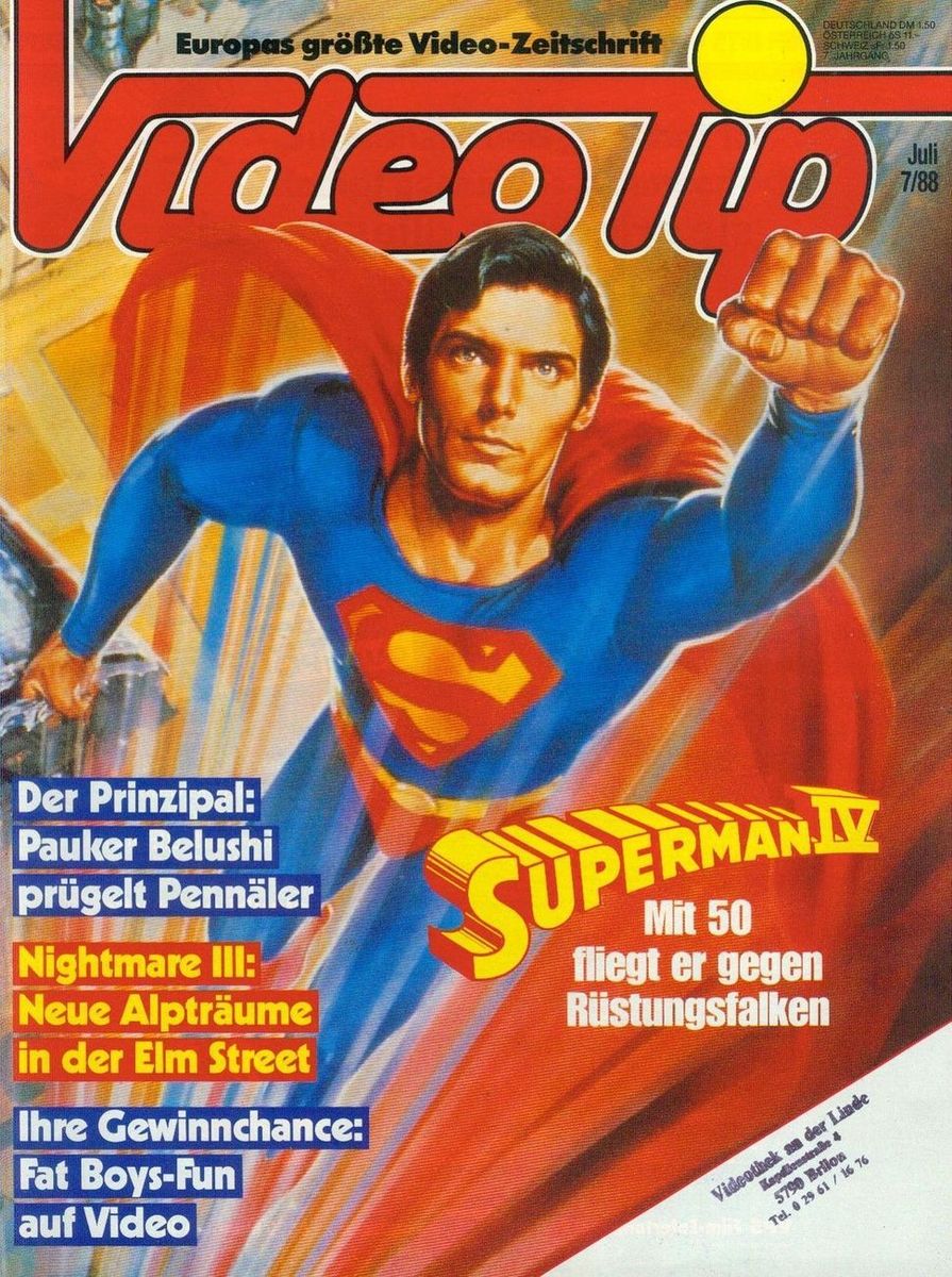 VIDEO TIP magazine cover July 1988