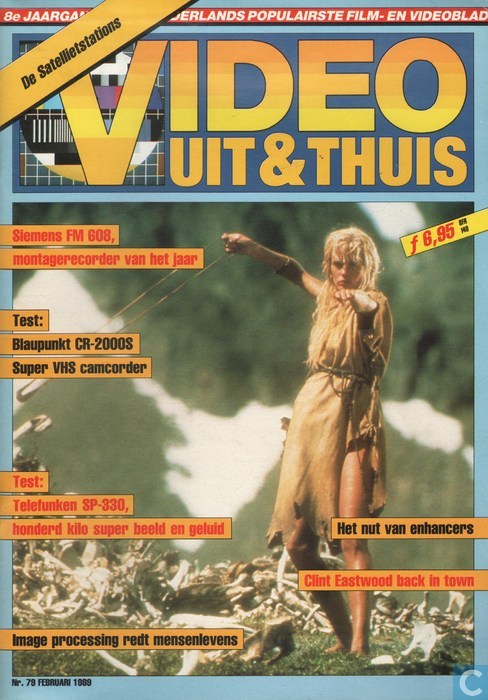 VIDEO UIT EN THUIS magazine cover Issue 79 February 1989