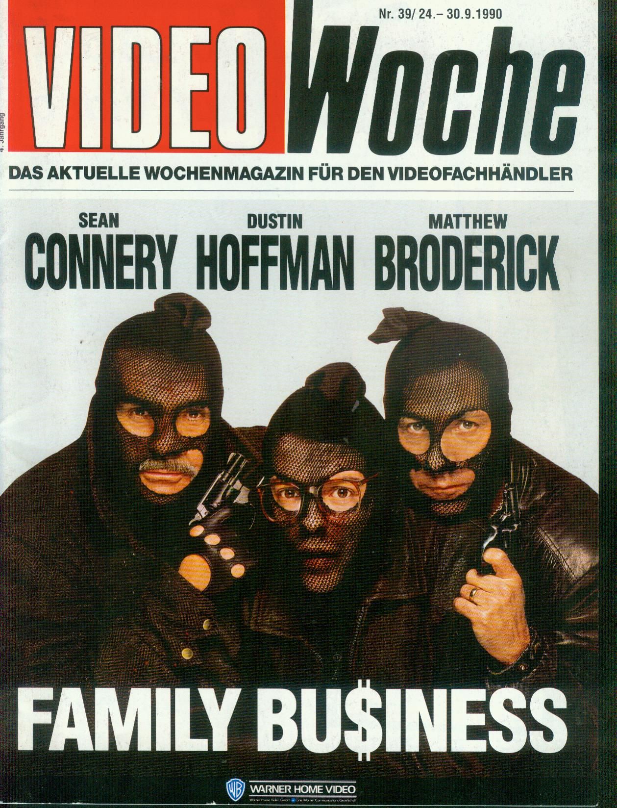 VIDEOWOCHE magazine side cover Issue 39   1990