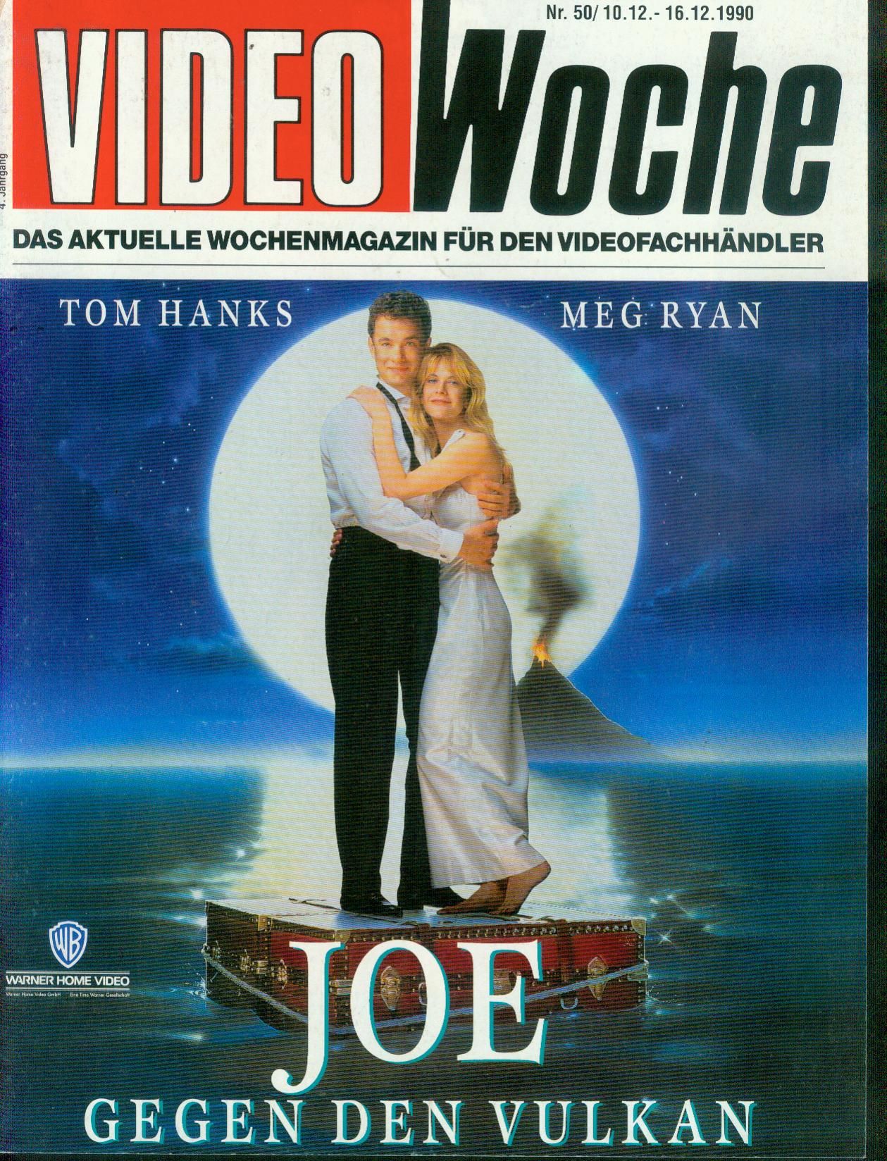 VIDEOWOCHE magazine side cover Issue 50   1990