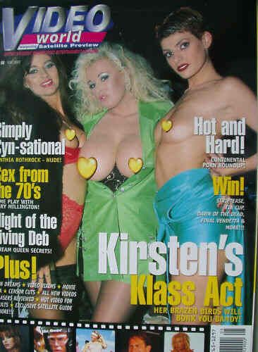 VIDEO WORLD magazine side cover May 1997