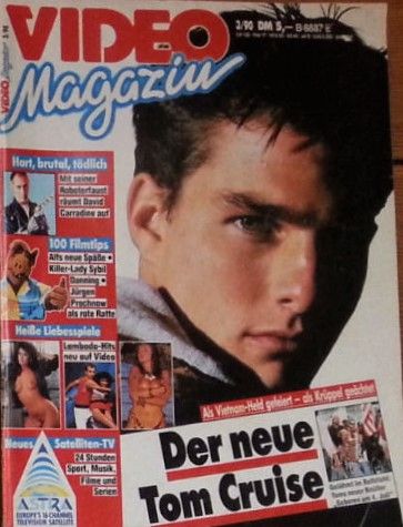 VIDEO MAGAZIN magazine cover March 1990