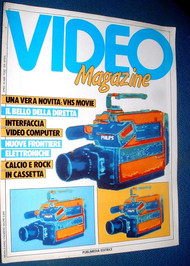 VIDEO MAGAZINE magazine cover Issue 42  1985