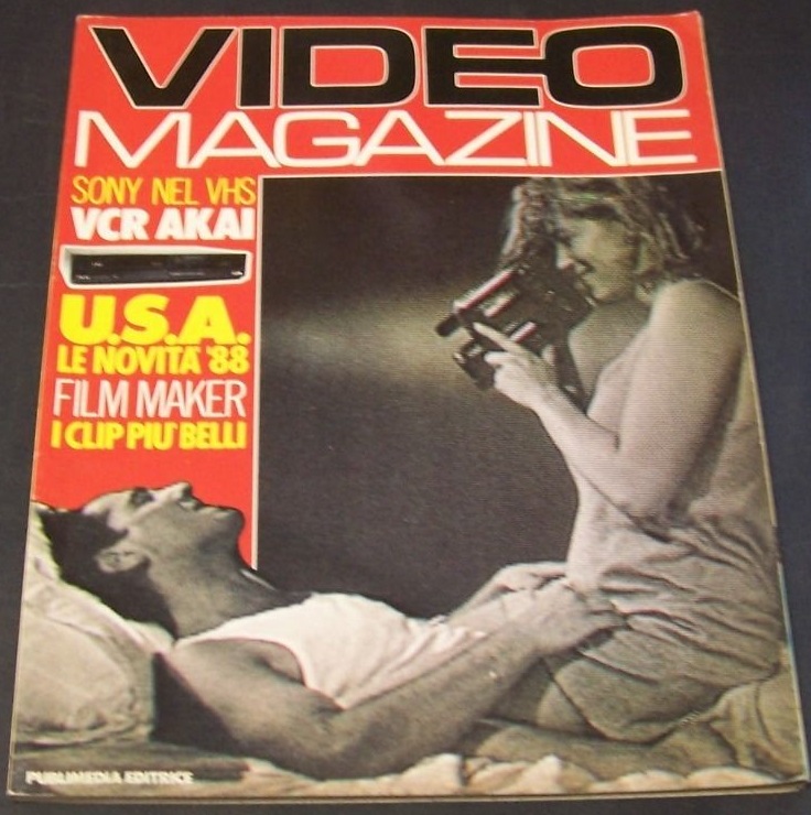 VIDEO MAGAZINE magazine side cover Issue 76 February 1988