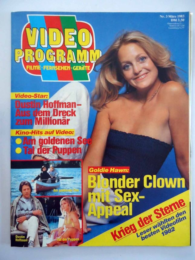 VIDEO PROGRAMM magazine cover March 1983