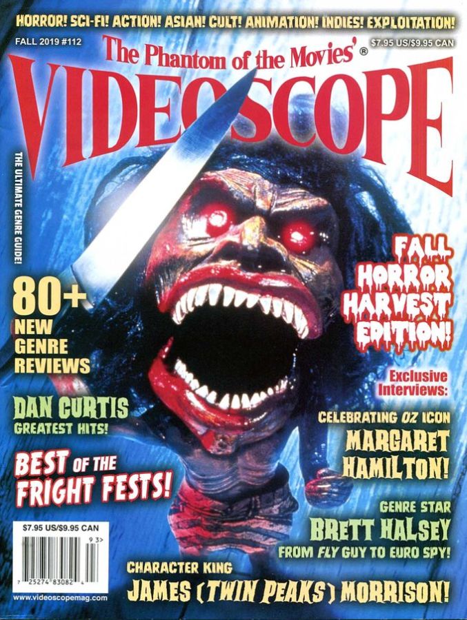 VIDEOSCOPE magazine cover Issue 112 Fall 2019