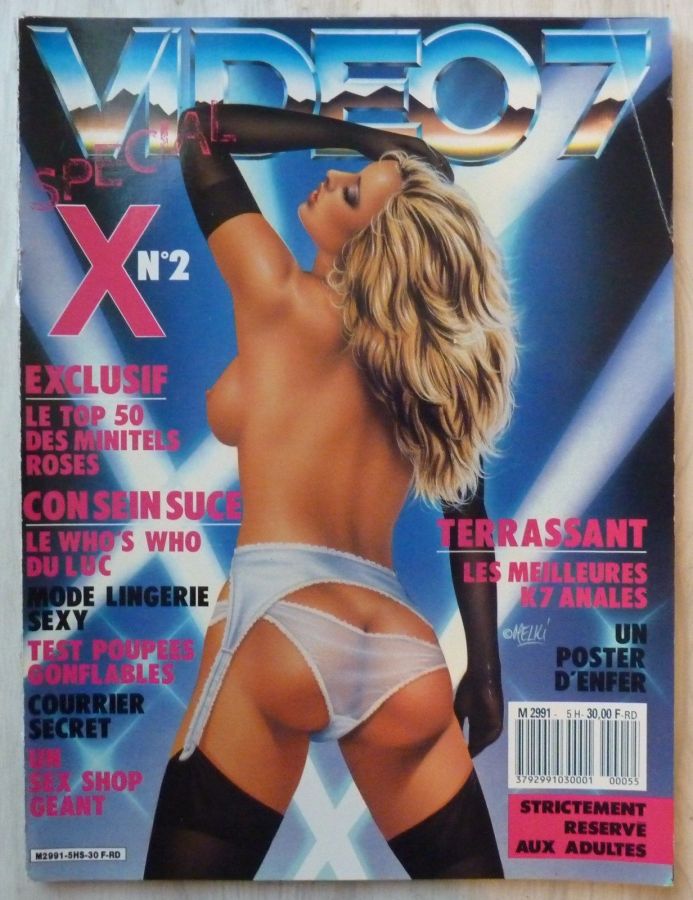 VIDEO 7 magazine side cover Issue 2  Special   1985
