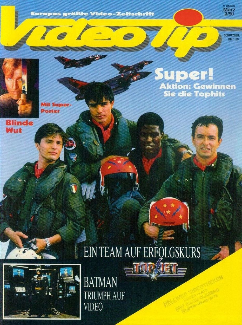 VIDEO TIP magazine cover March 1990