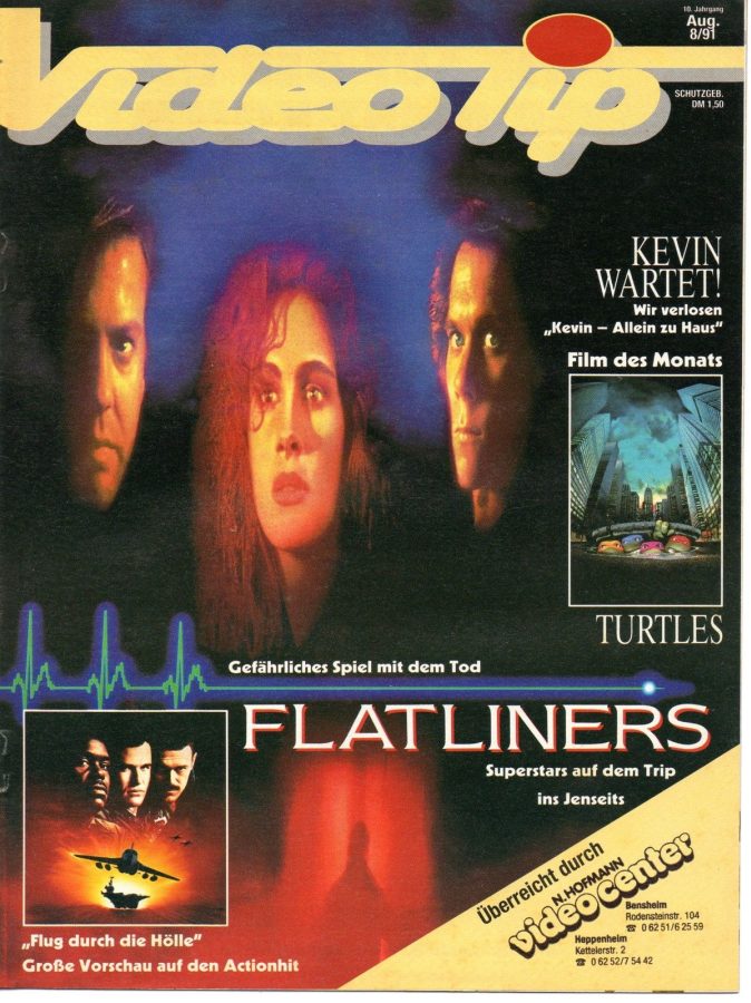 VIDEO TIP magazine cover August 1991
