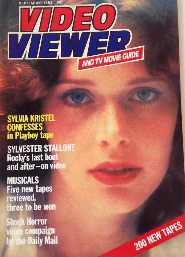 VIDEO VIEWER magazine side cover September 1983