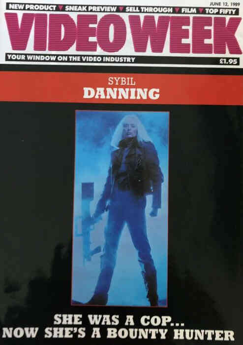 VIDEO WEEK magazine side cover 12 June 1989