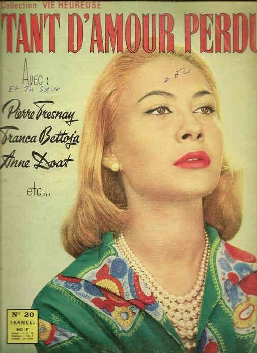 VIE HEUREUSE magazine cover Issue 20 June 1959