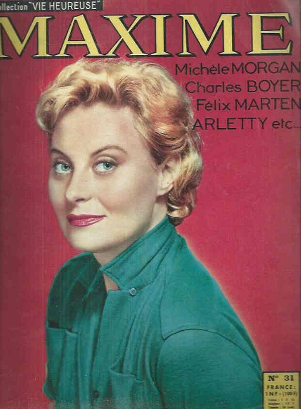 VIE HEUREUSE magazine cover Issue 31 May 1960