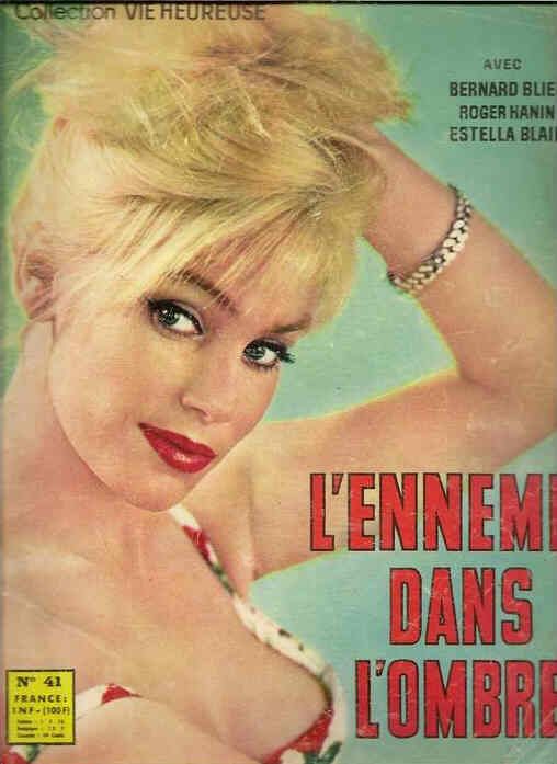 VIE HEUREUSE magazine side cover Issue 41 March 1961