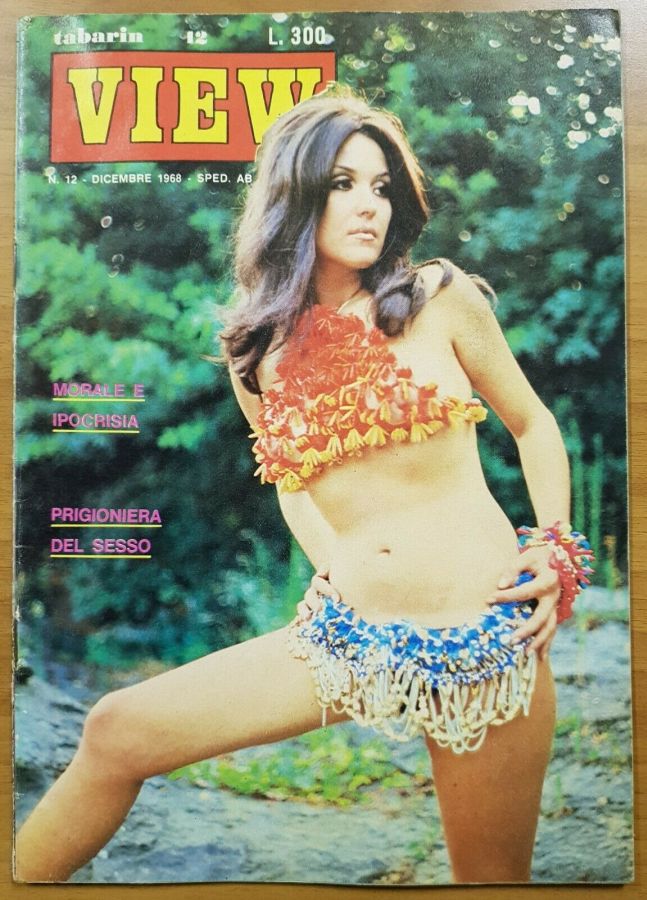 VIEW TABARIN magazine cover Issue 12  December 1968