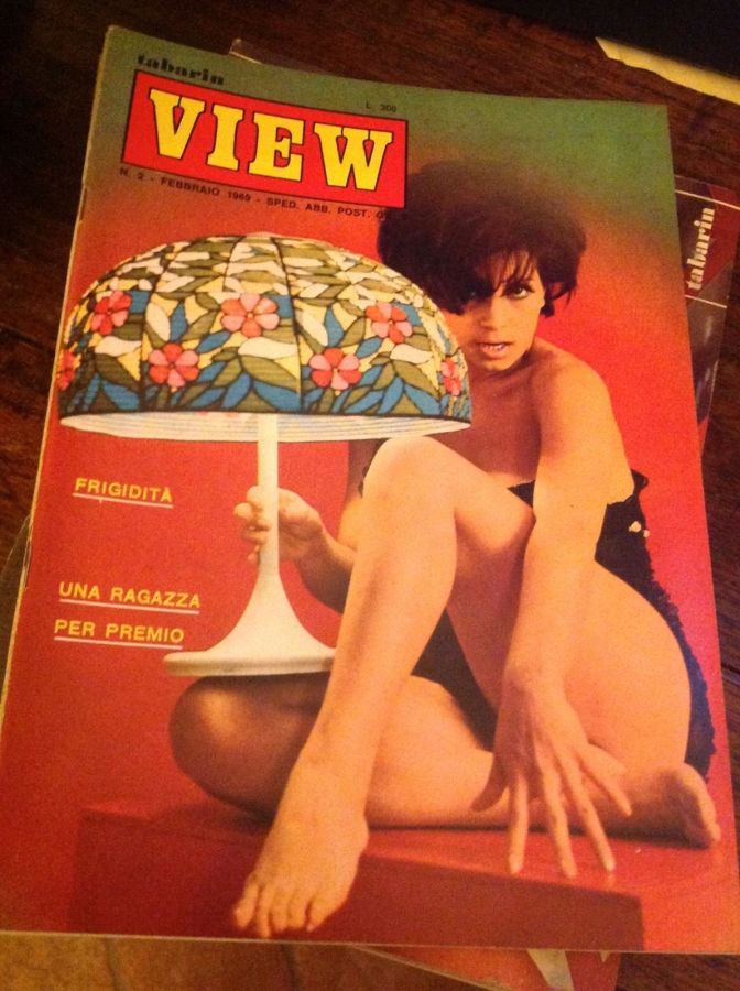 VIEW TABARIN magazine cover Issue 2  February 1969