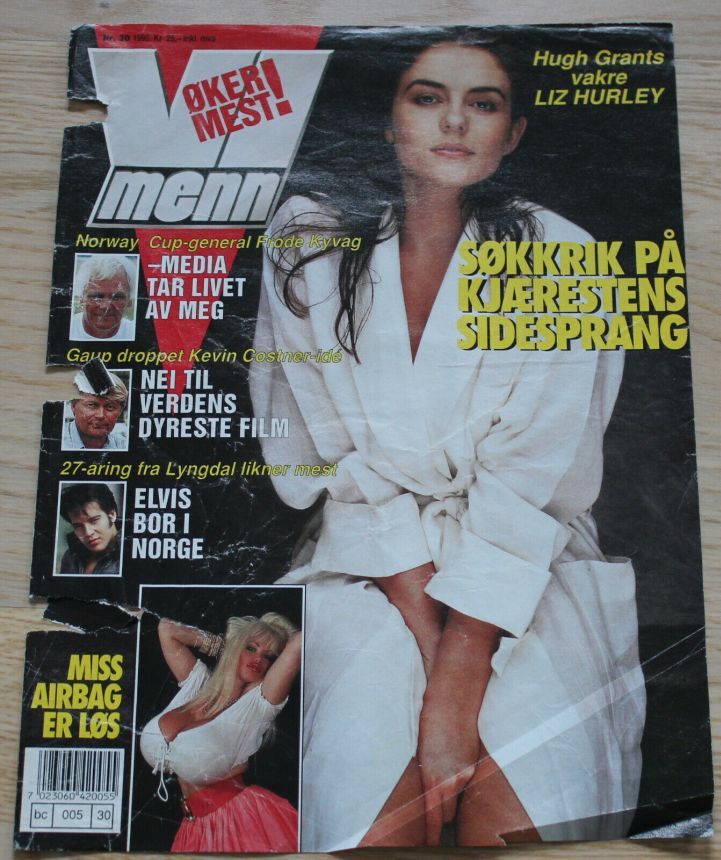 VI MENN magazine cover Issue 30   1995
