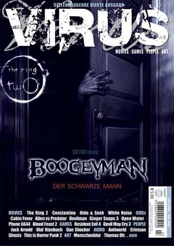 VIRUS magazine cover Issue 4 April-May 2005