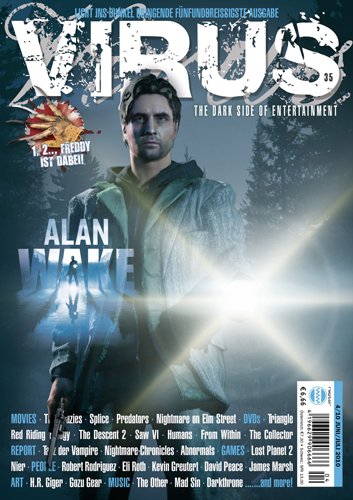 VIRUS magazine cover Issue 35 June-July 2010