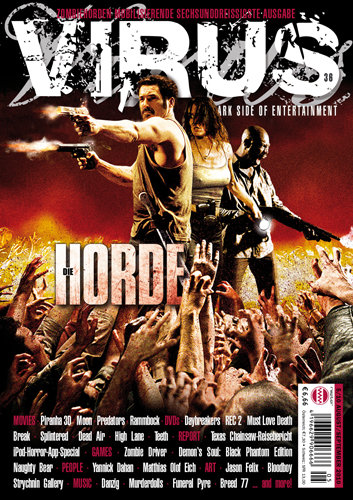VIRUS magazine cover Issue 36 August-September 2010