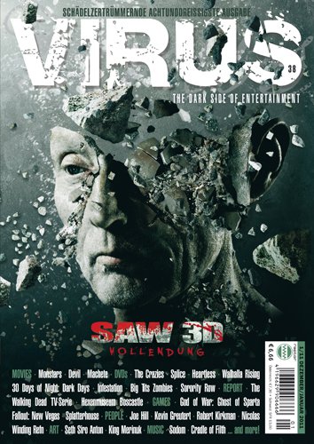 VIRUS magazine cover Issue 38 December-January 2010