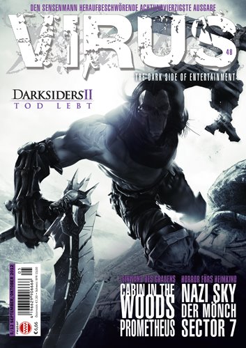 VIRUS magazine cover Issue 48 September-October 2012