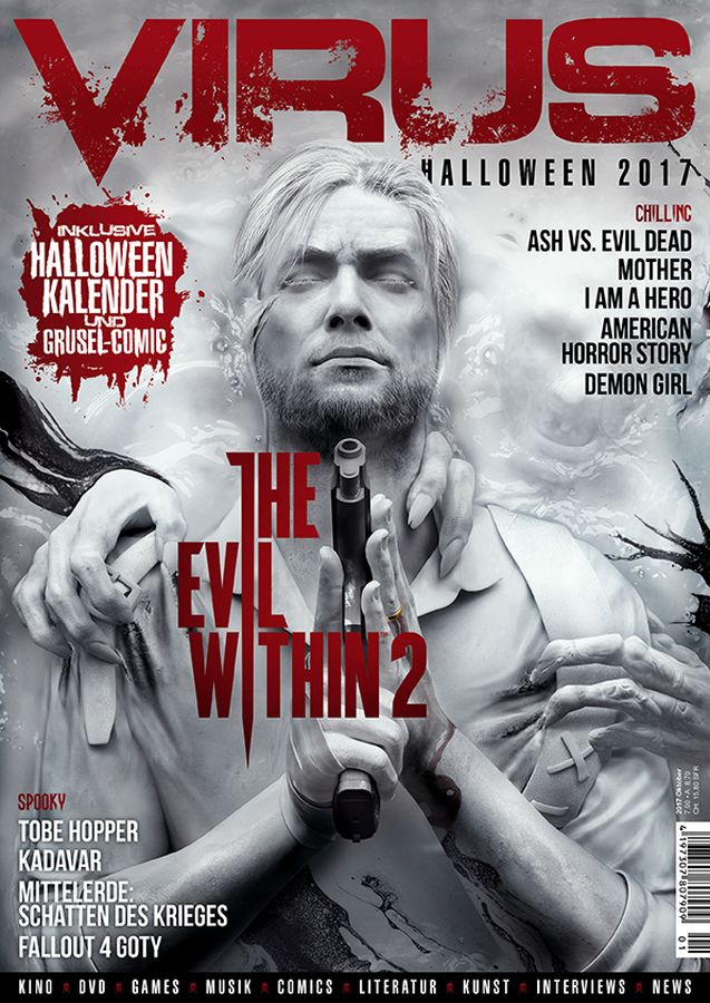 VIRUS magazine cover Issue 78  October 2017