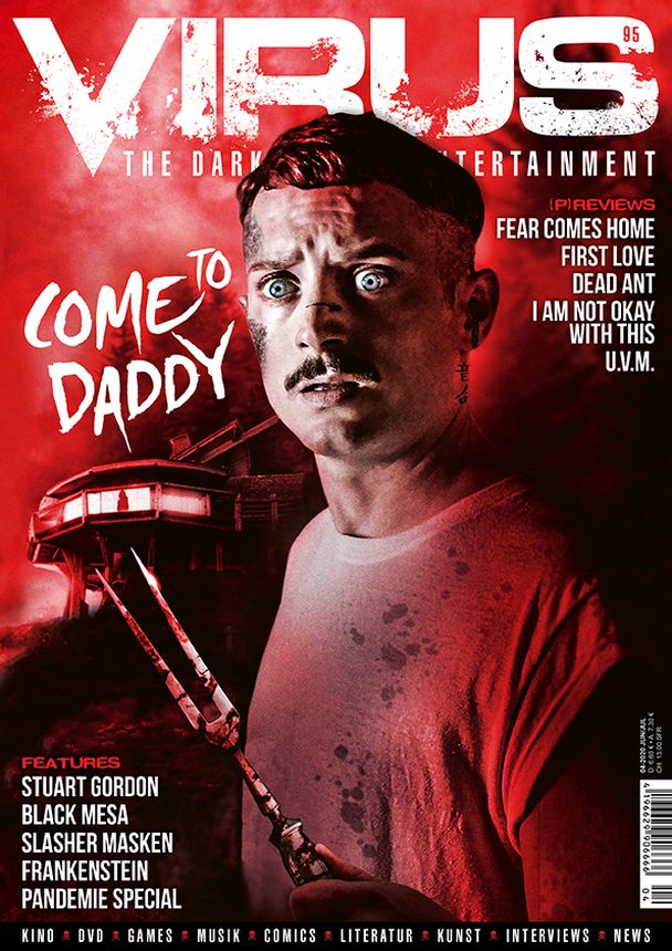 VIRUS magazine cover Issue 95  June/July 2020