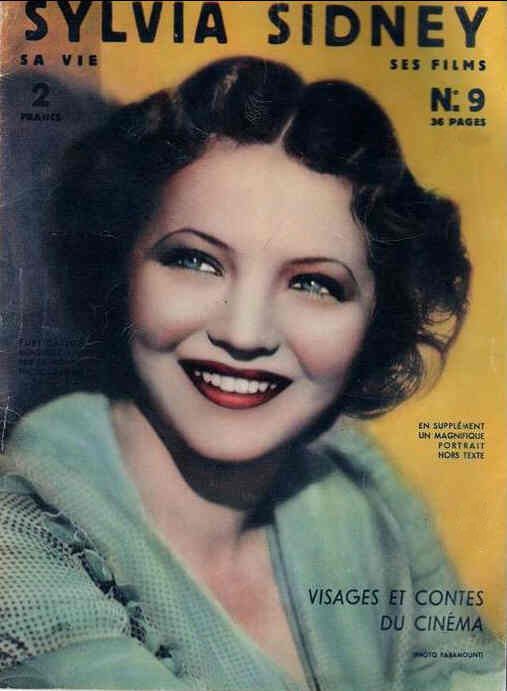 VISAGES ET CONTES DU CINEMA magazine side cover Issue 9 January/February 1937