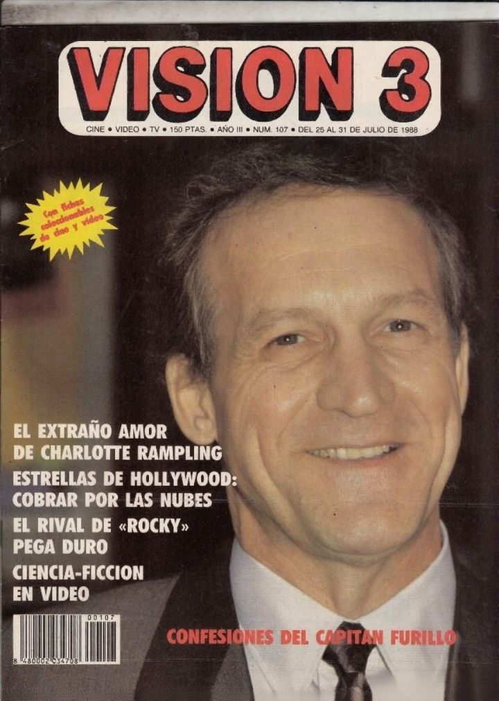 VISION 3 magazine cover Issue 107 25 July 1988
