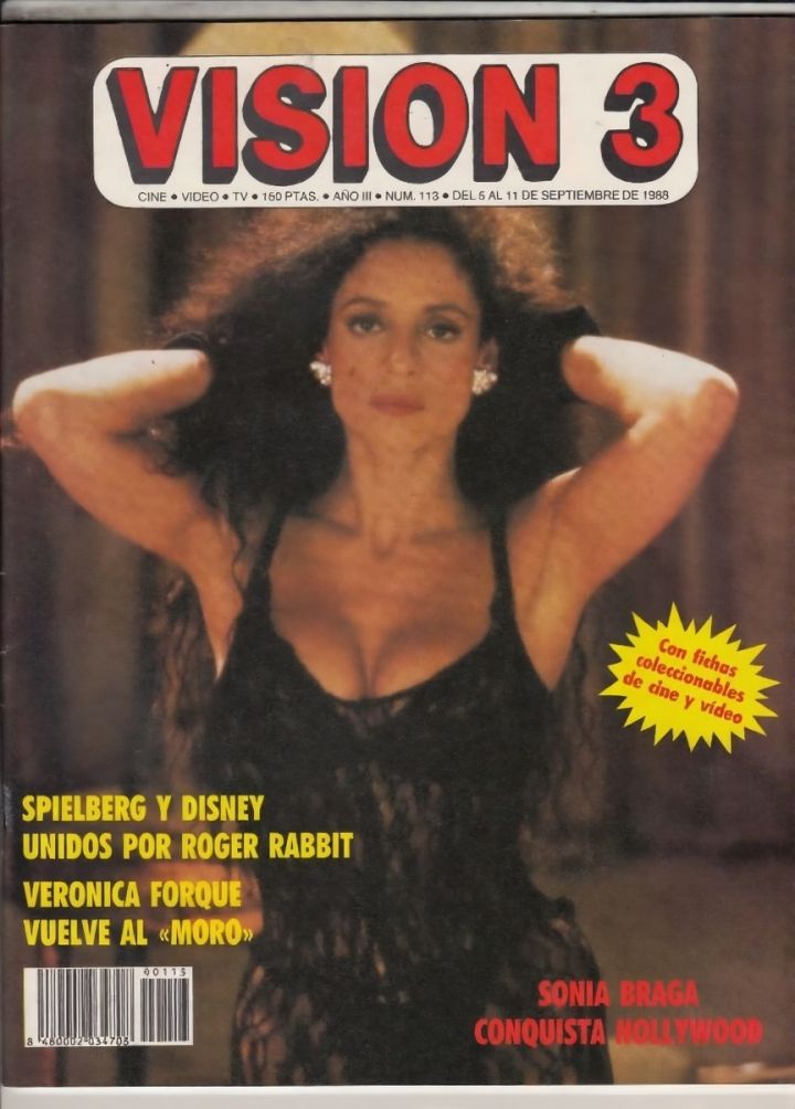 VISION 3 magazine cover Issue 113 5 September 1988