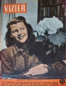 VIZIER magazine side cover 22 June 1950