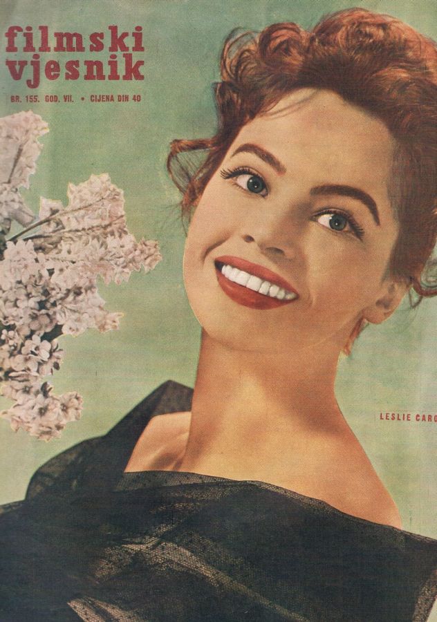 FILMSKI VJESNIK magazine cover Issue 155  1958