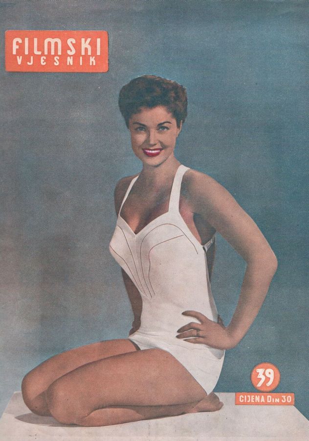 FILMSKI VJESNIK magazine cover Issue 39  1953