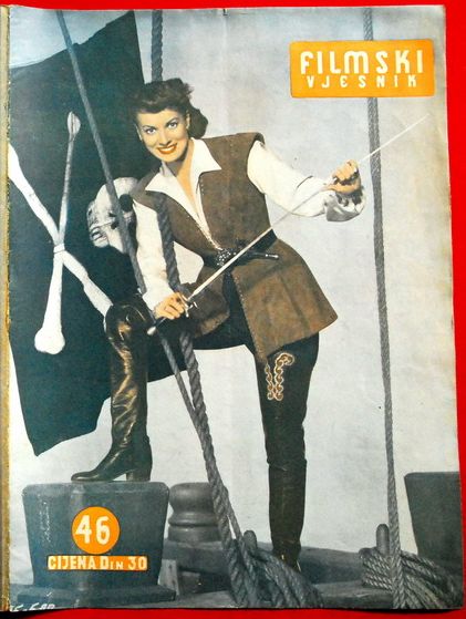 FILMSKI VJESNIK magazine cover Issue 46  1953