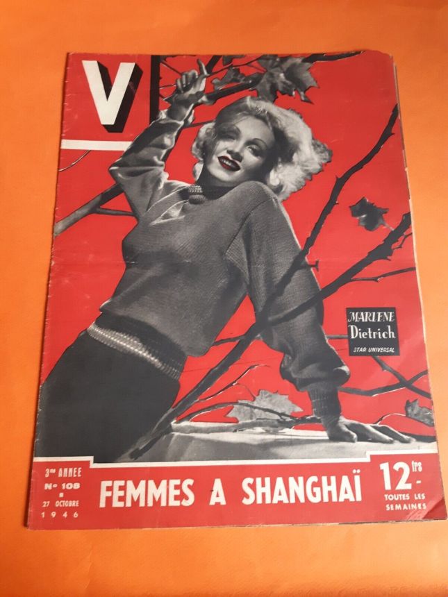 V magazine cover Issue 108 27 October 1946