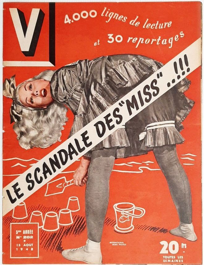 V magazine cover Issue 202 15 August 1948