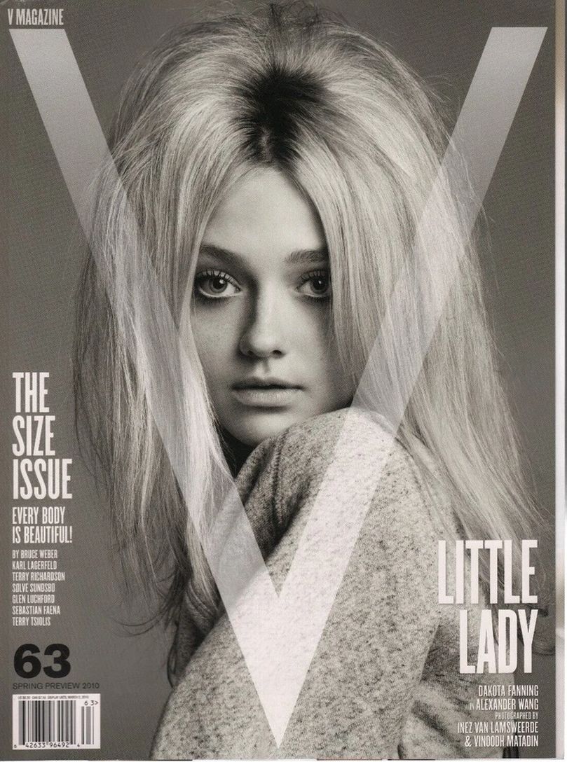 V MAGAZINE magazine side cover Issue 63 Spring 2010